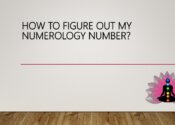 How do I figure out what my numerology number is?